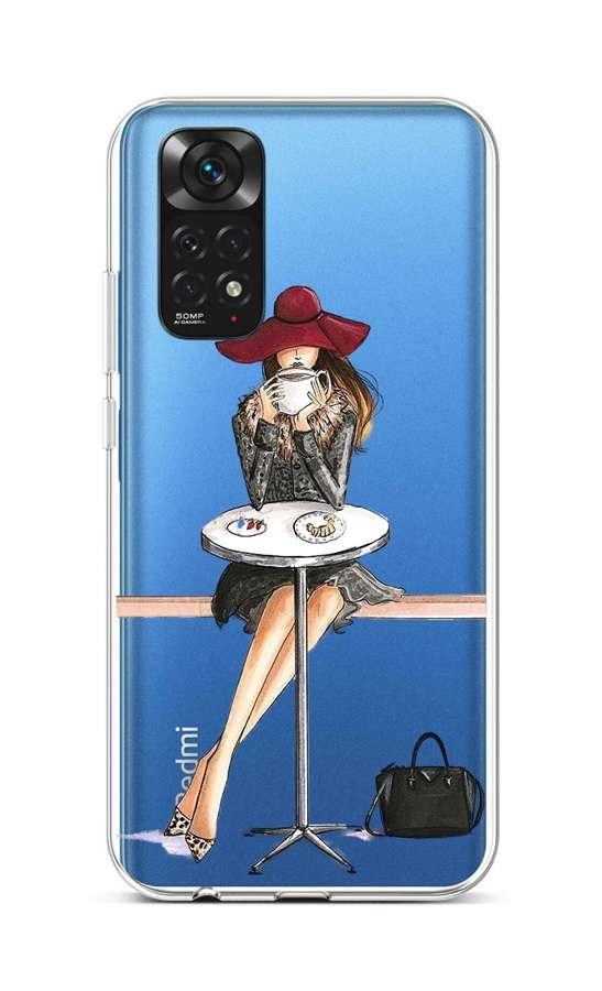 Levně Kryt TopQ Xiaomi Redmi Note 11 silikon Lady 6 71920 (pouzdro neboli obal na mobil Xiaomi Redmi Note 11)