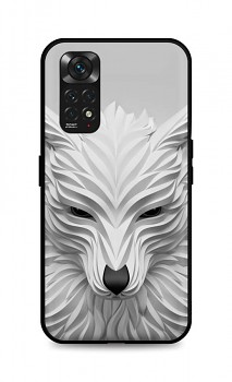 Zadní pevný kryt LUXURY na Xiaomi Redmi Note 11 Bílý vlk