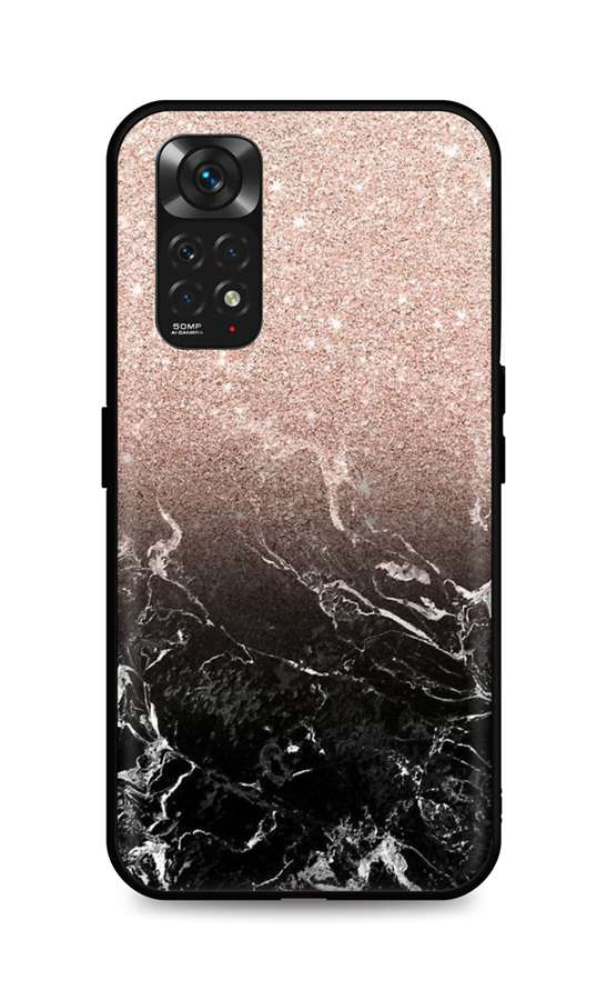 Zadní pevný kryt LUXURY na Xiaomi Redmi Note 11 Sparkling Marble