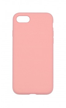 Zadní silikonový kryt Vennus Lite na iPhone SE 2020 světle růžový