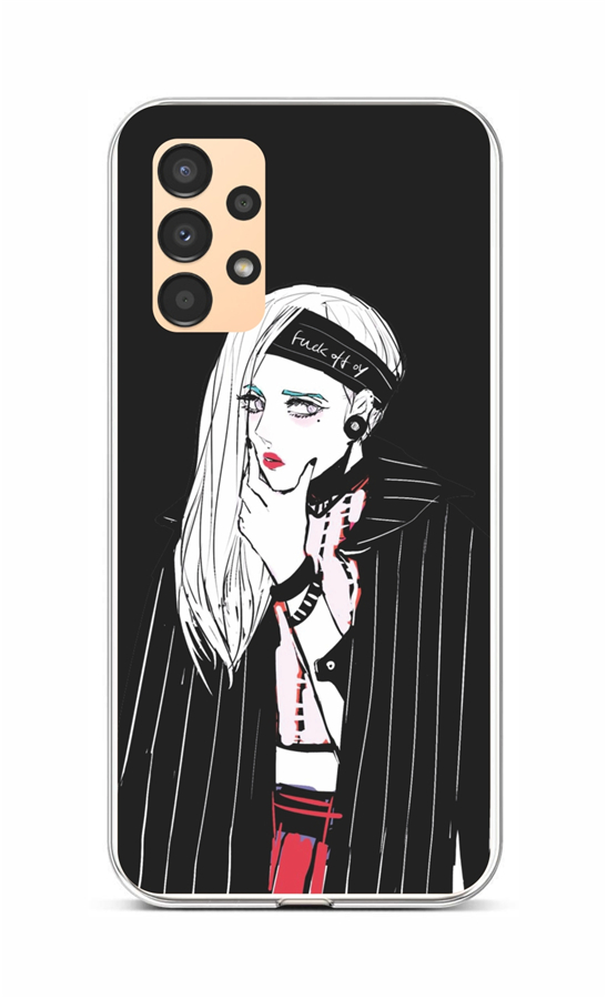 Levně Kryt TopQ Samsung A13 silikon Dark Girl 71992 (pouzdro neboli obal na mobil Samsung A13)