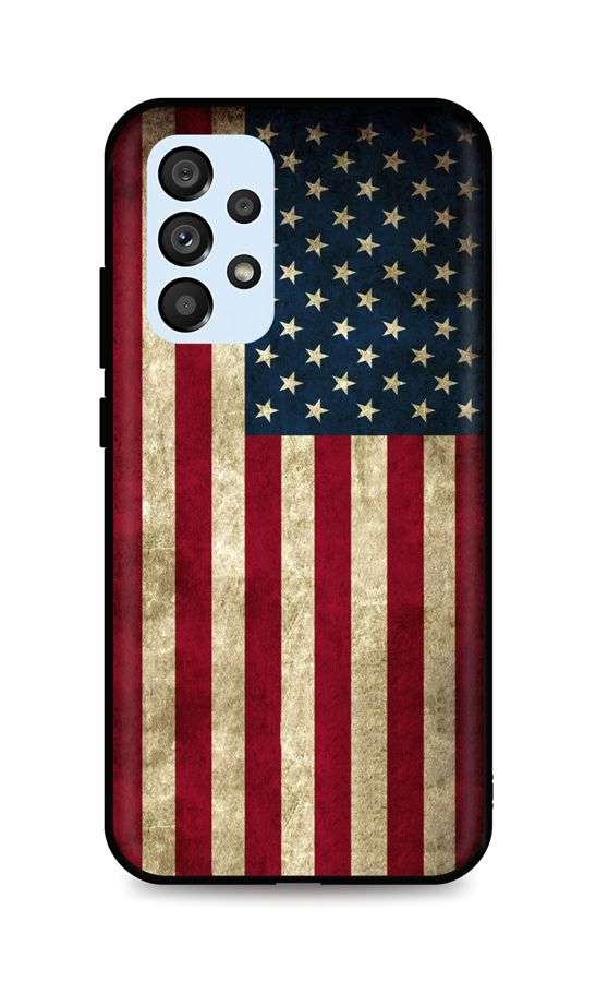 Levně Kryt TopQ Samsung A53 5G 3D silikon Amerika 72016 (pouzdro neboli obal na mobil Samsung A53 5G)