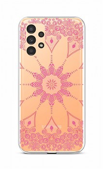 Zadní silikonový kryt na Samsung A13 Pink Mandala