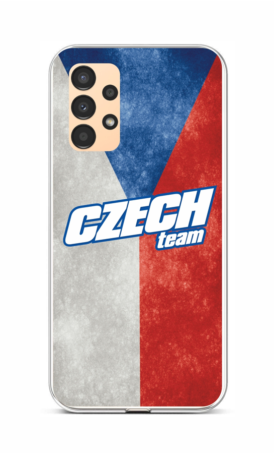 Levně Kryt TopQ Samsung A13 silikon Czech Team 72152 (pouzdro neboli obal na mobil Samsung A13)