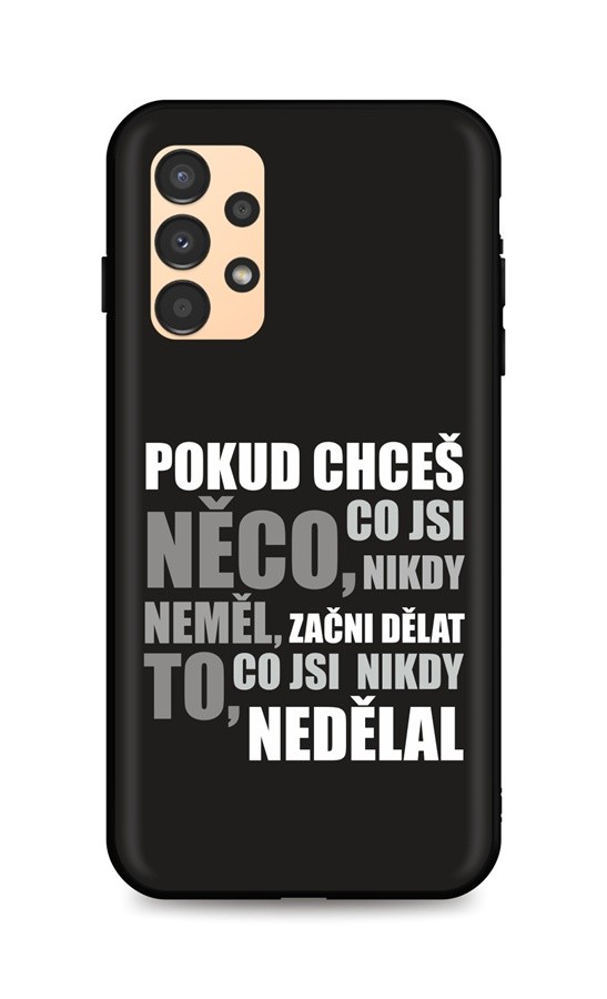 Levně Kryt TopQ Samsung A13 silikon Moto 72162 (pouzdro neboli obal na mobil Samsung A13)