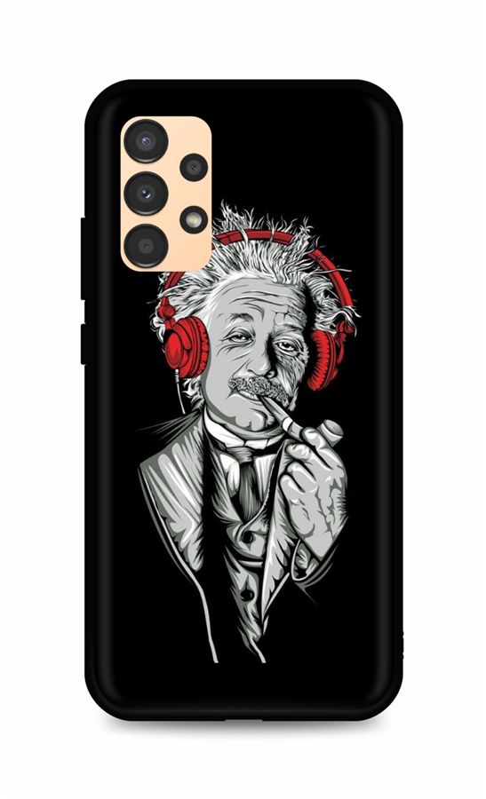 Levně Kryt TopQ Samsung A13 silikon Albert Einstein 72183 (pouzdro neboli obal na mobil Samsung A13)