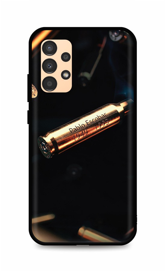 Levně Kryt TopQ Samsung A13 silikon Pablo Escobar Bullet 72219 (pouzdro neboli obal na mobil Samsung A13)