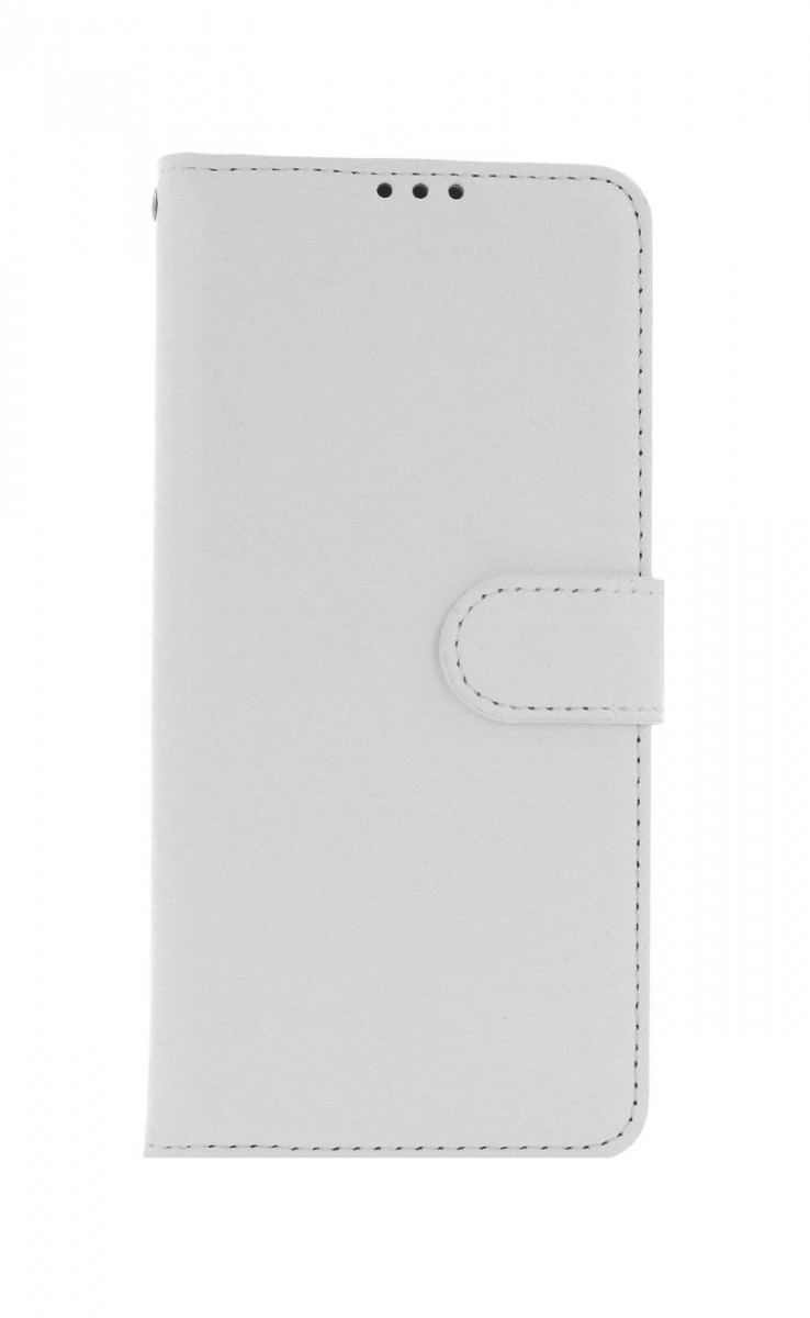 Knížkové pouzdro na Xiaomi Redmi Note 11 Pro+ 5G bílé s přezkou