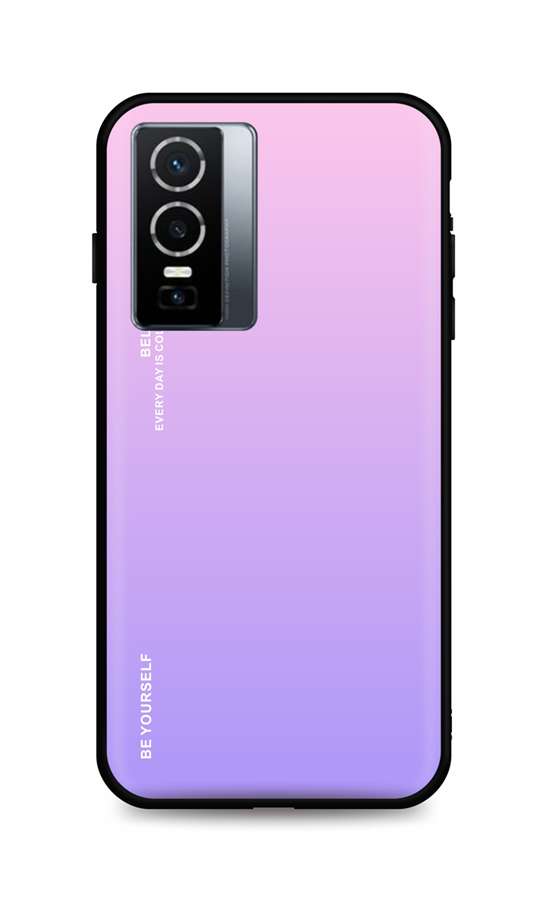 Levně Kryt TopQ LUXURY Vivo Y76 5G pevný duhový růžový 72293 (pouzdro neboli obal na mobil Vivo Y76 5G)