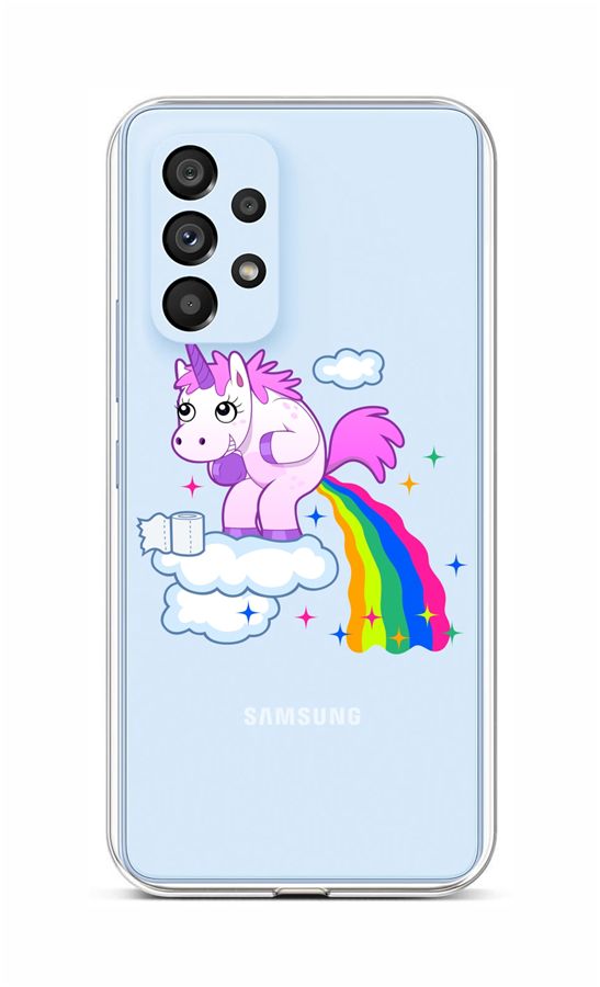 Zadní silikonový kryt na Samsung A53 5G Rainbow Disaster