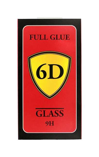 Tvrzené sklo Red FullGlue na iPhone SE 2020 Full Cover černé