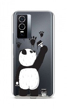 Zadní silikonový kryt na Vivo Y76 5G Rebel Panda