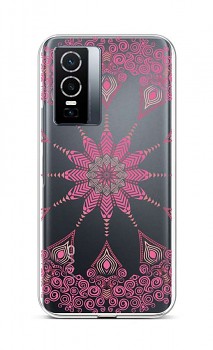 Zadní silikonový kryt na Vivo Y76 5G Pink Mandala