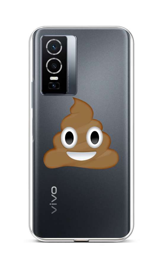 Levně Kryt TopQ Vivo Y76 5G silikon Poo 72448 (pouzdro neboli obal na mobil Vivo Y76 5G)