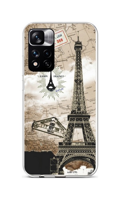 Zadní silikonový kryt na Xiaomi Redmi Note 11 Pro+ 5G Paris 2