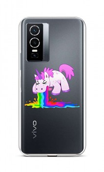 Zadní silikonový kryt na Vivo Y76 5G Rainbow Splash