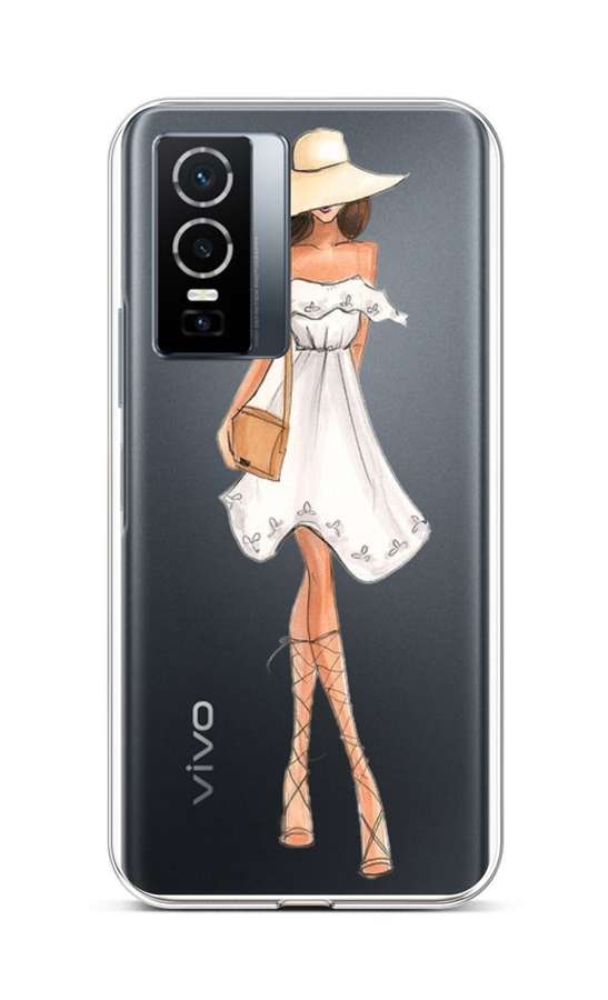 Levně Kryt TopQ Vivo Y76 5G silikon Lady 5 72517 (pouzdro neboli obal na mobil Vivo Y76 5G)