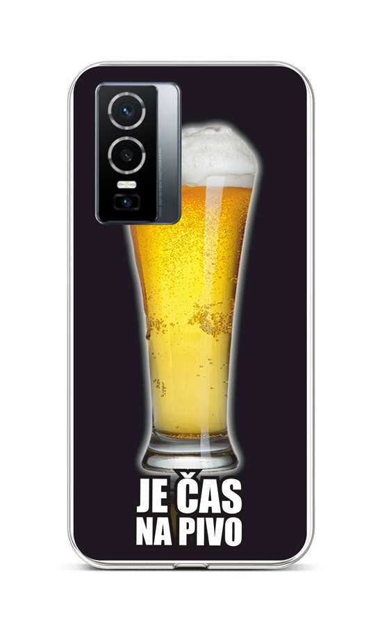 Kryt TopQ Vivo Y76 5G silikon Pivo 72524 (pouzdro neboli obal na mobil Vivo Y76 5G)