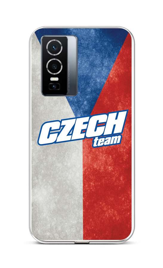 Zadní silikonový kryt na Vivo Y76 5G Czech Team