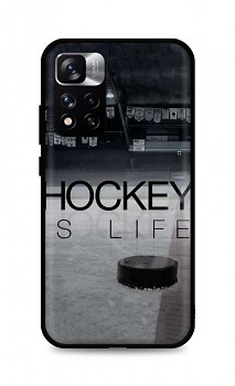 Zadní silikonový kryt DARK na Xiaomi Redmi Note 11 Pro+ 5G Hockey Is Life