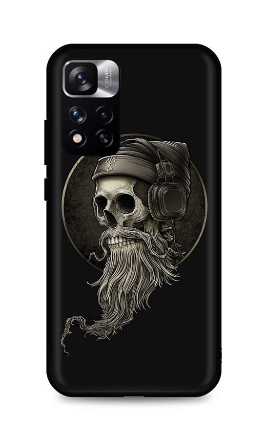 Levně Kryt TopQ Xiaomi Redmi Note 11 Pro+ 5G silikon Music Skeleton 72554 (pouzdro neboli obal na mobil Xiaomi Redmi Note 11 Pro+ 5G)