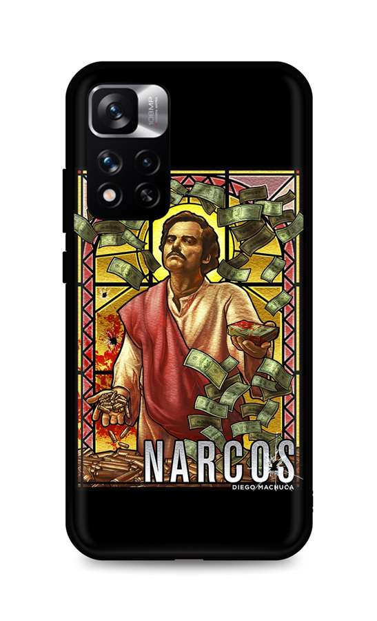 Levně Kryt TopQ Xiaomi Redmi Note 11 Pro+ 5G silikon Narcos 72557 (pouzdro neboli obal na mobil Xiaomi Redmi Note 11 Pro+ 5G)