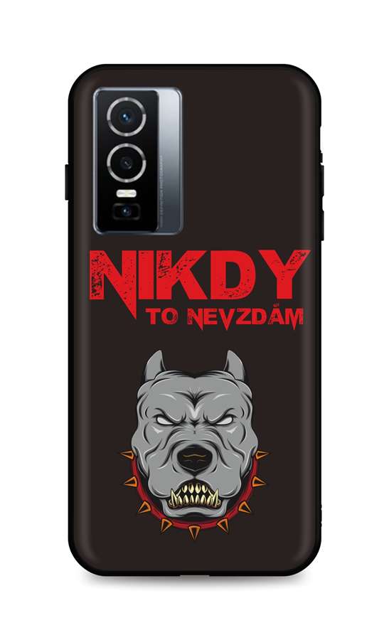 Levně Kryt TopQ Vivo Y76 5G silikon Nikdy to nevzdám 72568 (pouzdro neboli obal na mobil Vivo Y76 5G)