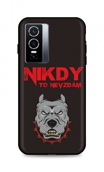 Zadní silikonový kryt DARK na Vivo Y76 5G Nikdy to nevzdám