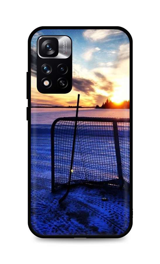 Levně Kryt TopQ Xiaomi Redmi Note 11 Pro+ 5G silikon Hockey Sunset 72580 (pouzdro neboli obal na mobil Xiaomi Redmi Note 11 Pro+ 5G)
