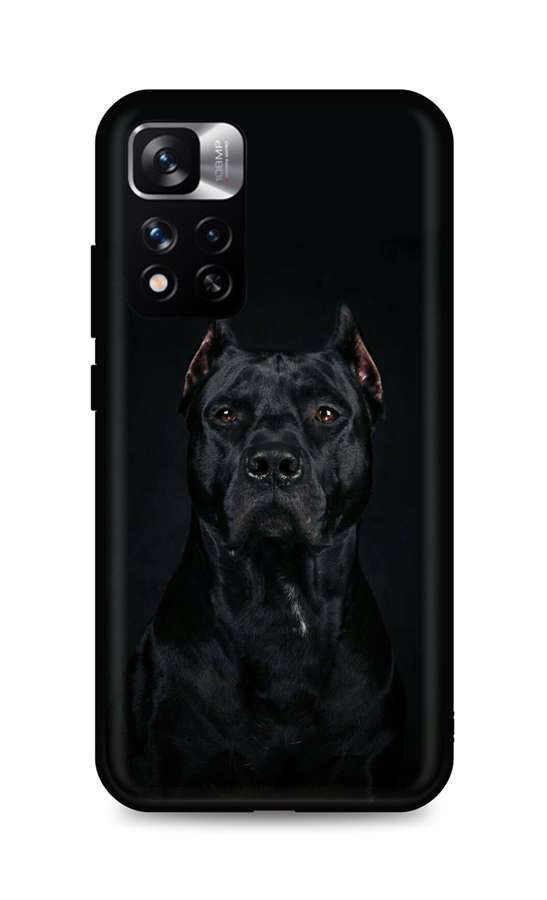 Levně Kryt TopQ Xiaomi Redmi Note 11 Pro+ 5G silikon Dark Pitbull 72588 (pouzdro neboli obal na mobil Xiaomi Redmi Note 11 Pro+ 5G)