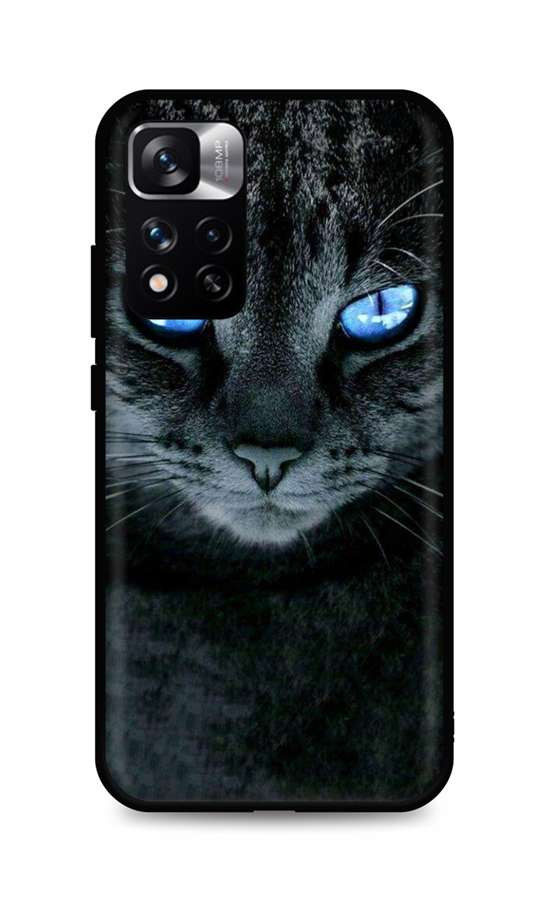 Zadní silikonový kryt DARK na Xiaomi Redmi Note 11 Pro+ 5G Dark Cat