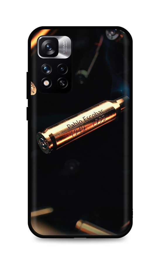 Levně Kryt TopQ Xiaomi Redmi Note 11 Pro+ 5G silikon Pablo Escobar Bullet 72612 (pouzdro neboli obal na mobil Xiaomi Redmi Note 11 Pro+ 5G)