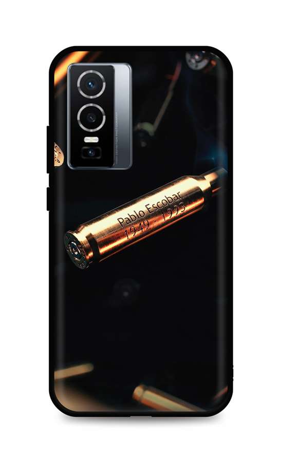 Levně Kryt TopQ Vivo Y76 5G silikon Pablo Escobar Bullet 72613 (pouzdro neboli obal na mobil Vivo Y76 5G)