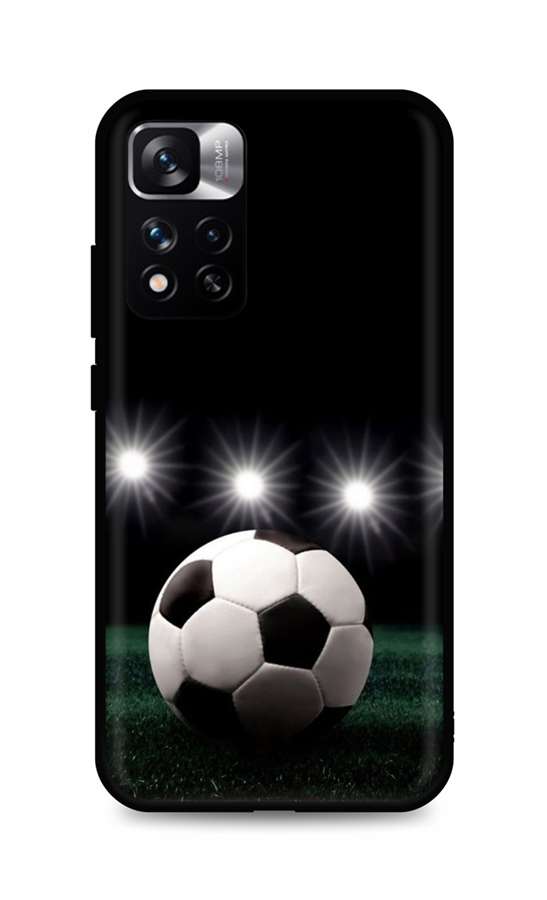 Levně Kryt TopQ Xiaomi Redmi Note 11 Pro+ 5G silikon Football 72620 (pouzdro neboli obal na mobil Xiaomi Redmi Note 11 Pro+ 5G)