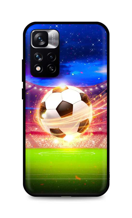Levně Kryt TopQ Xiaomi Redmi Note 11 Pro+ 5G silikon Football Dream 72621 (pouzdro neboli obal na mobil Xiaomi Redmi Note 11 Pro+ 5G)