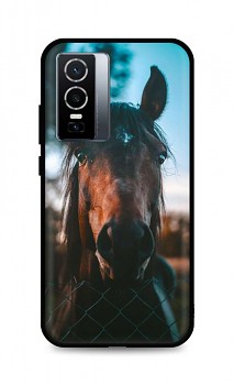 Zadní silikonový kryt DARK na Vivo Y76 5G Horse