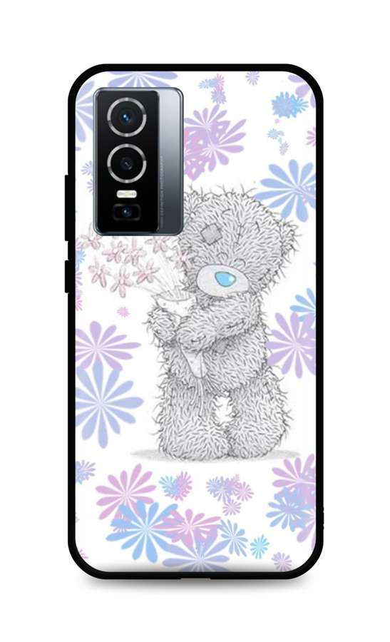 Levně Kryt TopQ Vivo Y76 5G silikon Floral Teddy 72673 (pouzdro neboli obal na mobil Vivo Y76 5G)