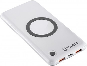 VARTA Portable Wireless Powerbank 10000mAh Silver