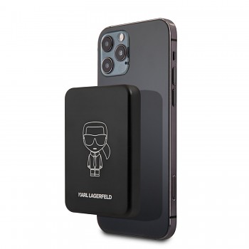Karl Lagerfeld Outline Magnetic Powerbank 3000mAh Black