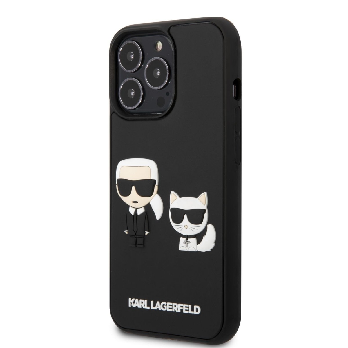 CG MOBILE Custodia Karl Lagerfeld In Gomma 3D Per IPhone 15 Pro Max – Con NFT Art Di Karl & Choupette - 2