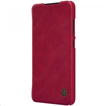 Nillkin Qin Book Pouzdro pro Samsung Galaxy S21 FE 5G Red