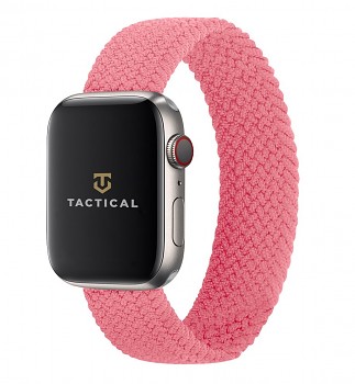 Tactical 762s Pletený Převlékací Řemínek pro Watch 1/2/3/4/5/6/7/8/SE 38/40/41mm vel. S Pink