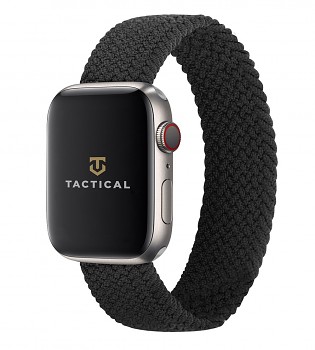 Tactical 784s Pletený Převlékací Řemínek pro Watch 1/2/3/4/5/6/7/8/SE 42/44/45mm vel. XL Black
