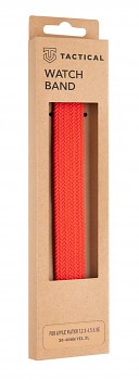 Tactical 768 Pletený Převlékací Řemínek pro Watch 1/2/3/4/5/6/7/8/SE 38/40/41mm vel. XL Red