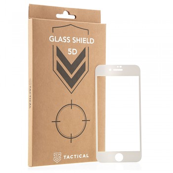 Tactical Glass Shield 5D sklo pro Apple iPhone 7/8/SE2020/SE2022 White 