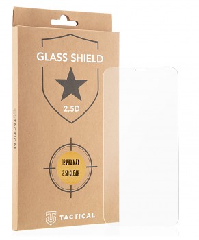 Tactical Glass Shield 2.5D sklo pro Apple iPhone 12 Pro Max Clear