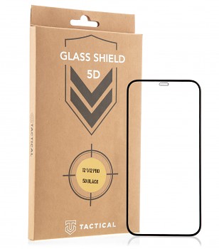 Tactical Glass Shield 5D sklo pro Apple iPhone 12/12 Pro Black 