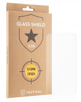 Tactical Glass Shield 2.5D sklo pro Apple iPhone 12/12 Pro Clear