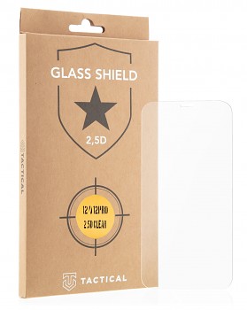 Tactical Glass Shield 2.5D sklo 0.15mm pro Apple iPhone 12/12 Pro Clear 