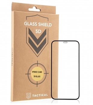 Tactical Glass Shield 5D sklo pro Apple iPhone 12 Mini Black 